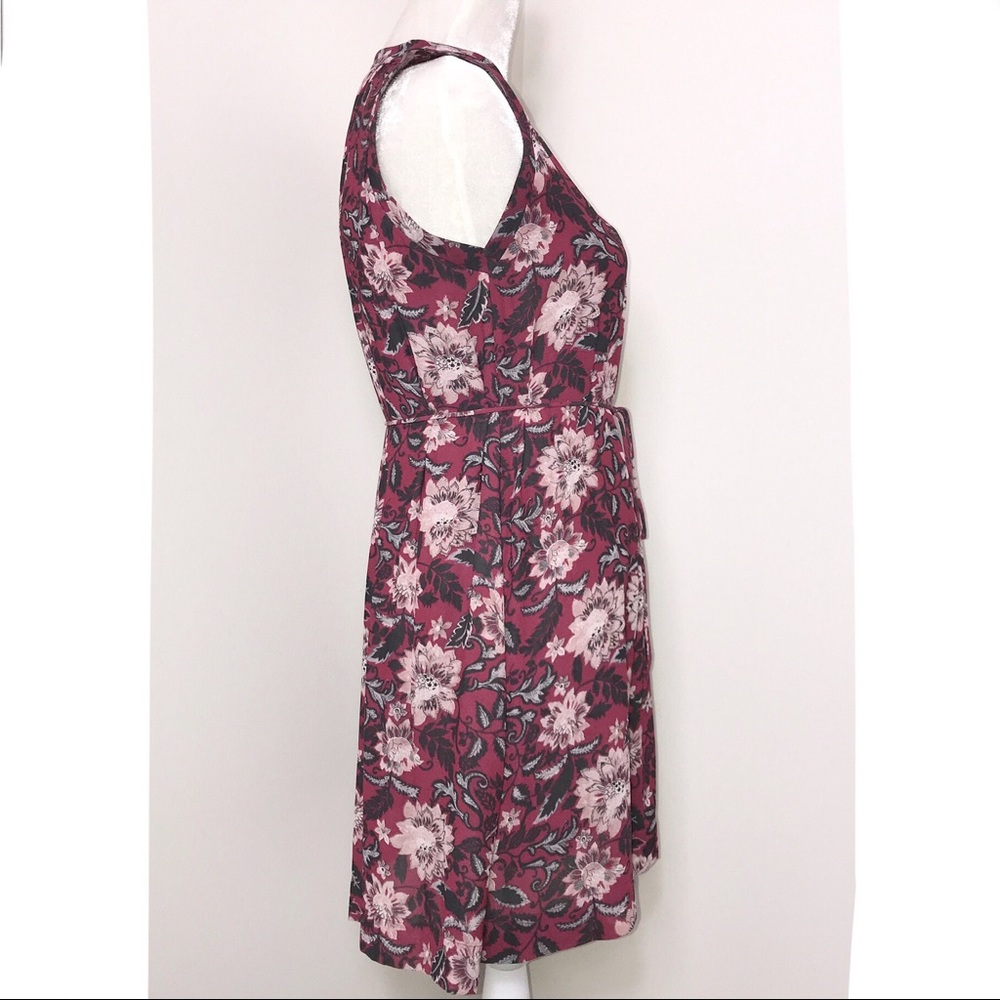 🎉HP🤗 LOFT Floral Tie Waist Dress - Picture 6 of 9